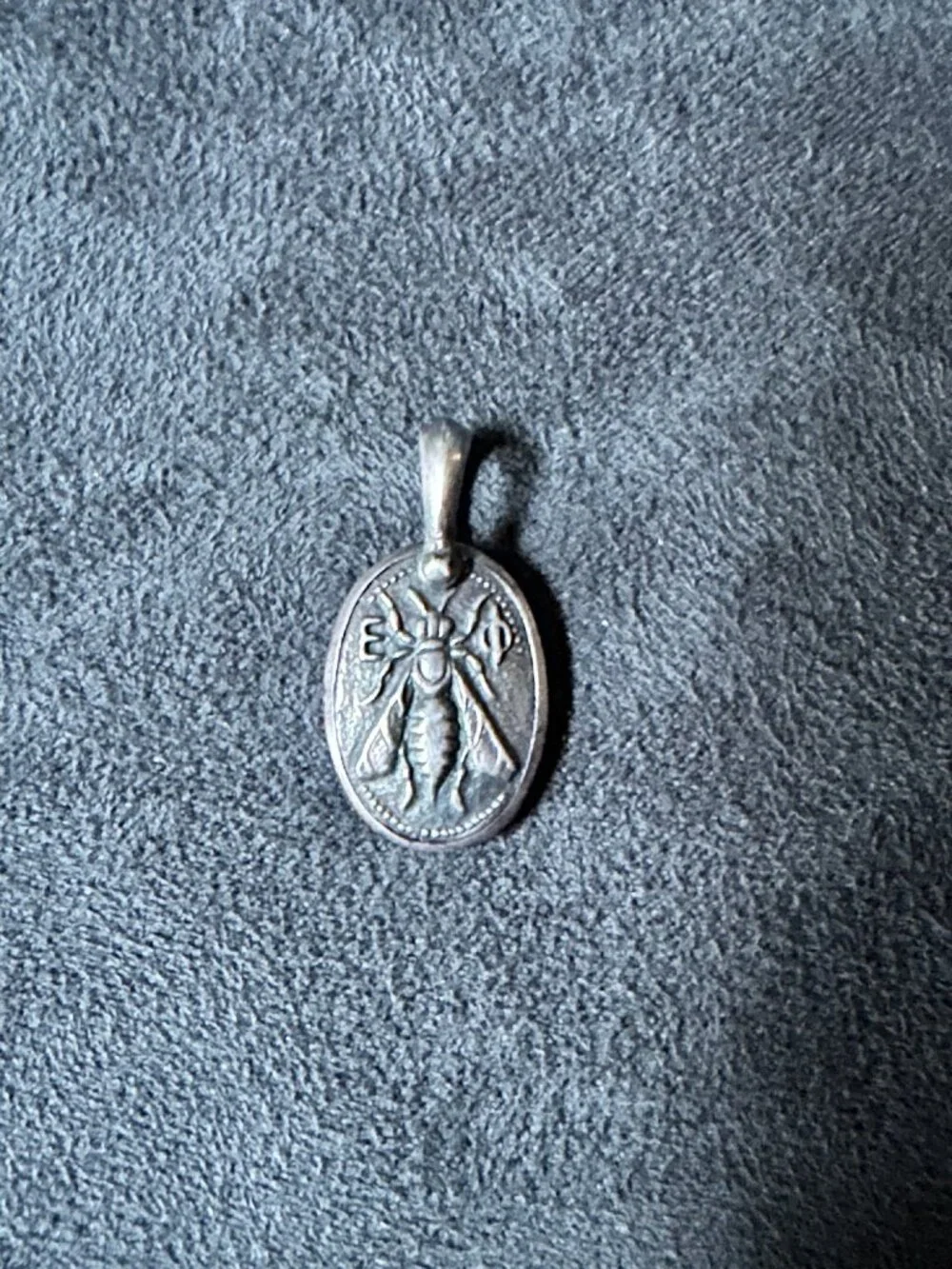 David Yurman Petrvs Bee Pendant Amulet in Sterling Silver
